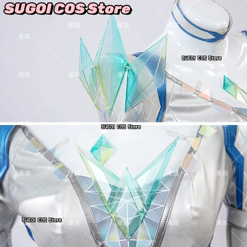 Game Emma Frost Cosplay Queen Costume XS-3XL Sexy Battle Bodysuit Women's Jumpsuit Zentai Suit Anime Party Masquerade Tights