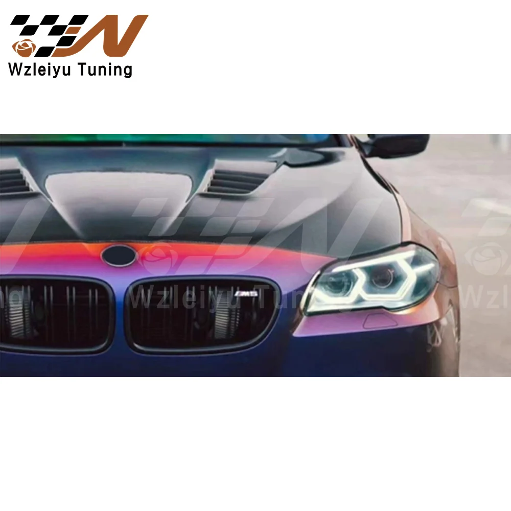 

New Style Carbon Fiber Front Hood Bonnet Fit For BMW F10 F18 5 Series 10-16 High Quality Fitment