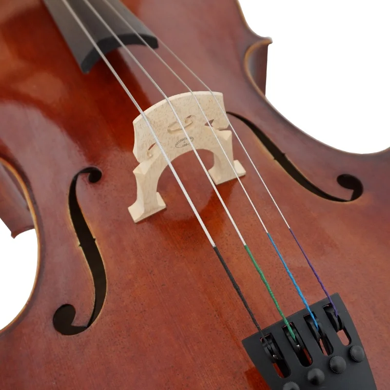Professional Handmade Oil Painted Antique Cello