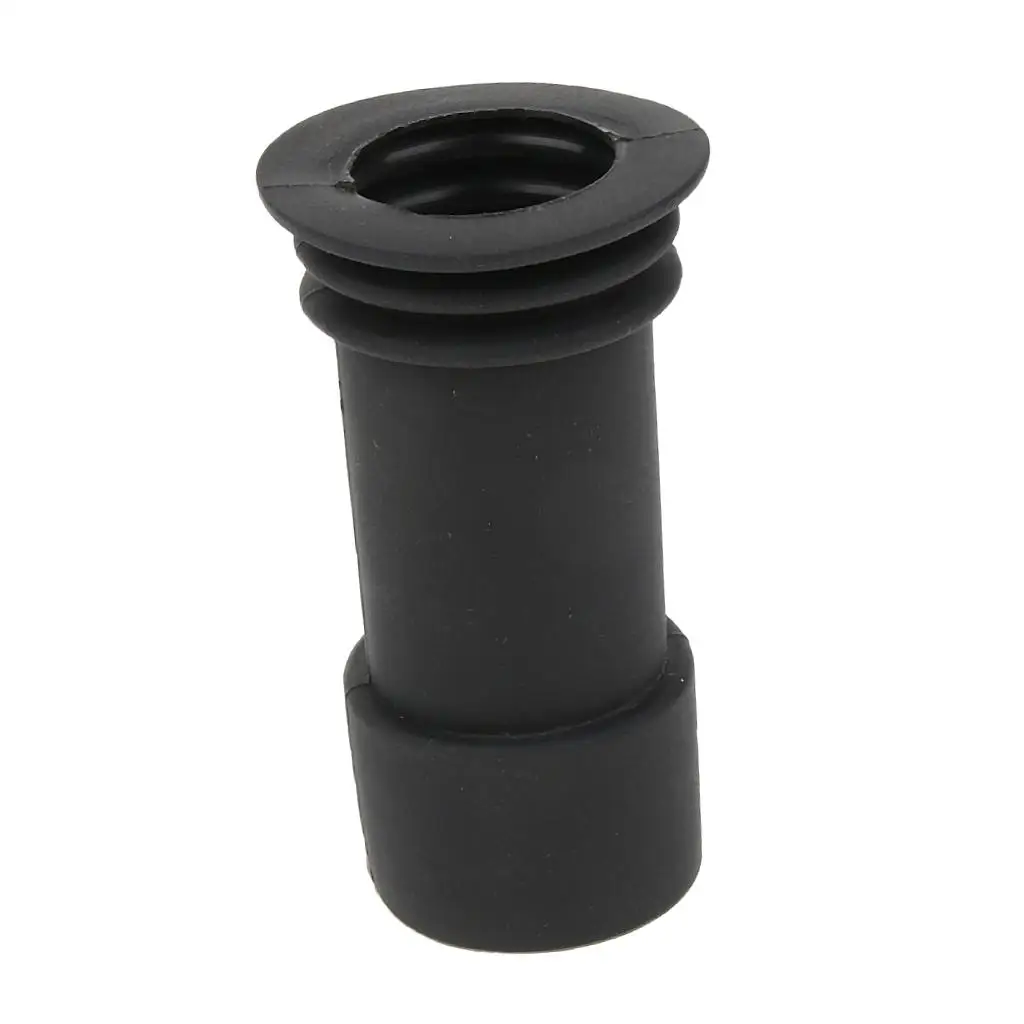 1 Piece 39mm to 40mm Rubber Cover Scope Lens Protective Extender Eye Protector Cap for Telescope Sight (Black)