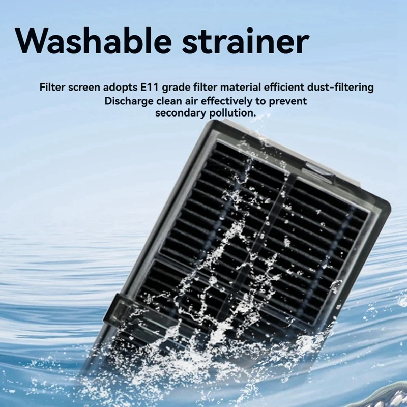 9 pçs filtro de limpeza para dreame x30/x40 varrendo robô acessórios peças mais limpas substituição