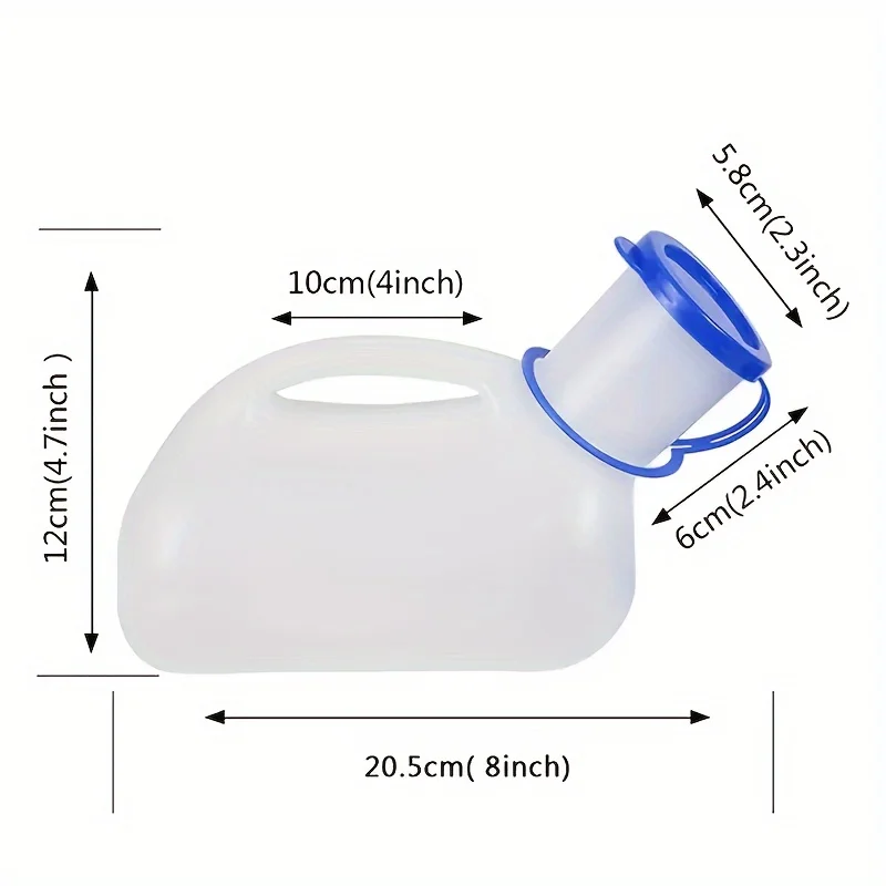 Unisex Plastic Urinals Incontinence Bottles Suitable For Elderly And Children Urine Device Funnel Female Travel Toilet Camping