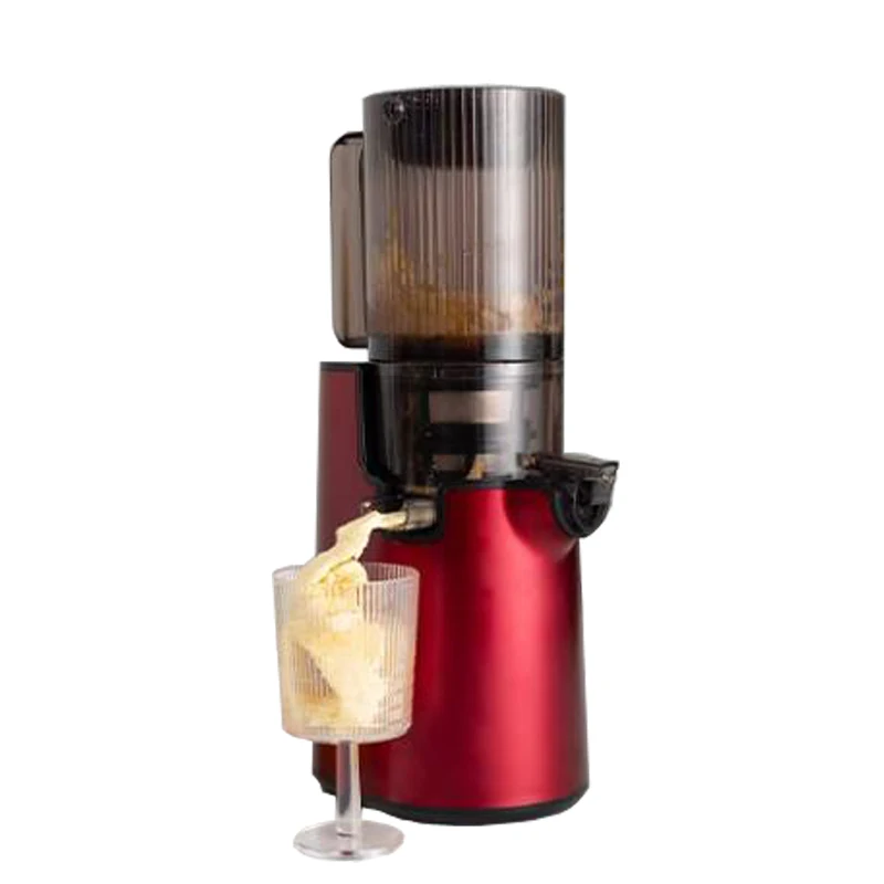 Red And Dark Gray Portable Easy To Install Automatic Juicer Higher Juice Rate 220-240V Electric Lemon Juicer For Sale