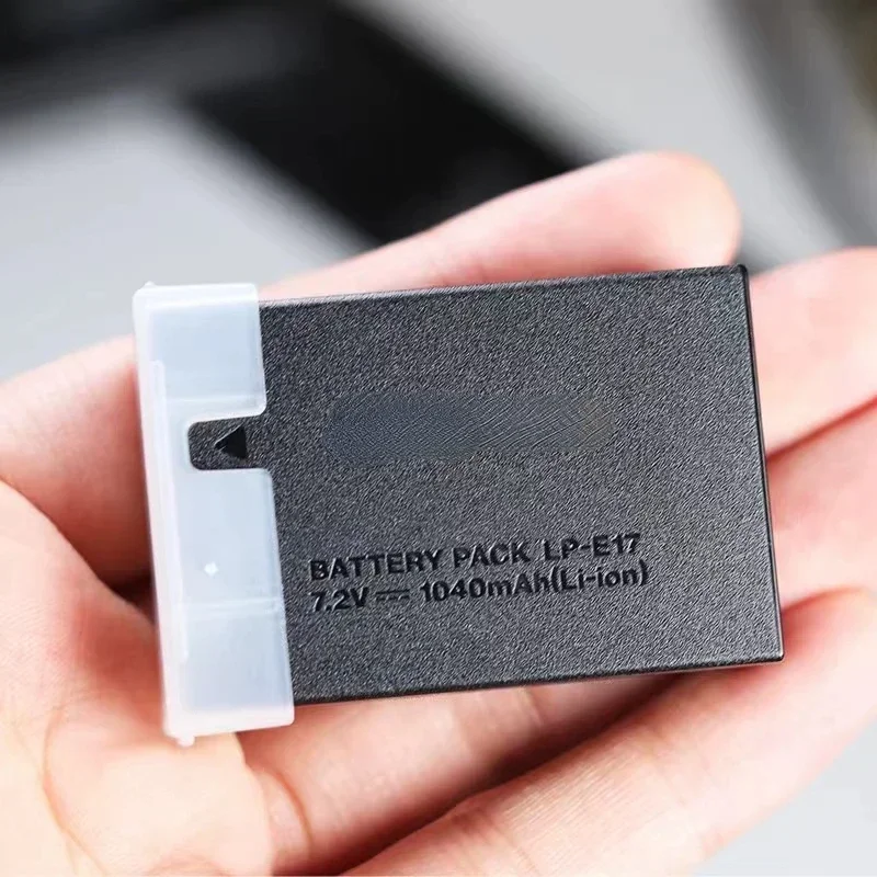 100% Original 1040mAh pour IL LP-E17 LPE17 EOS R8 R10 R50 R100 RP 77D 200D exécuter D 760D 800D 850D M3 M5 M6II M6 X8I Caméra Batterie
