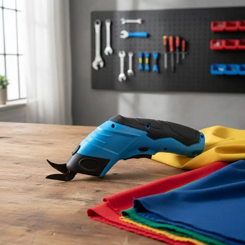 Rechargeable 3.6V Electric Scissors for Fabric Efficient Cutting Machine Leather Tailor Tool for DIY Sewing