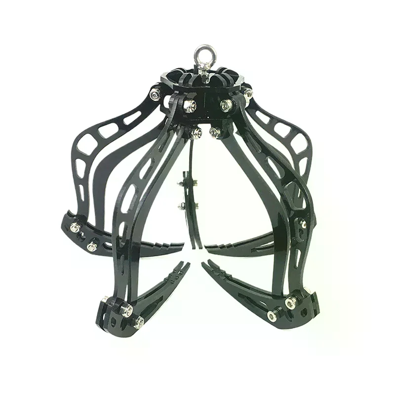 구조 드론 로봇 그랩핑 훅; 쿼드콥터 추출 클로 로봇 암.