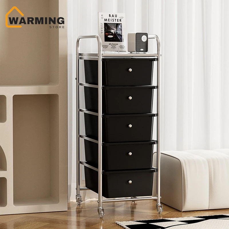 

Warming Multi Solid Color Drawer Universal Wheel Storage Cabinet Clothing And Cosmetics Storage Box Household Storage Cabinet