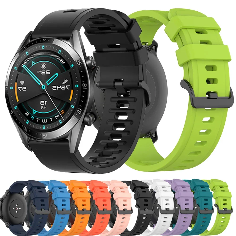 

Для Huawei Watch GT 2 46 мм 42 мм ремешок gt2e GT2 Pro GT1 сменный браслет силиконовые ремешки для часов 20 мм 22 мм ремешок для часов браслет
