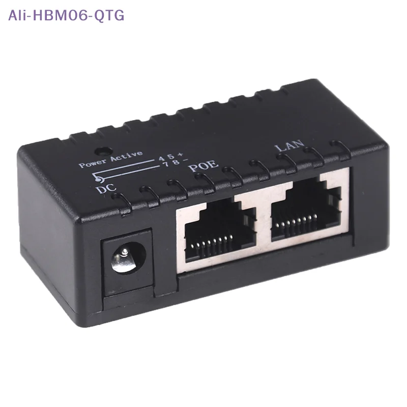 [New] Hot! New 1PC Passive POE injector for IP Camera VoIP Phone Netwrok AP device 12V - 48V