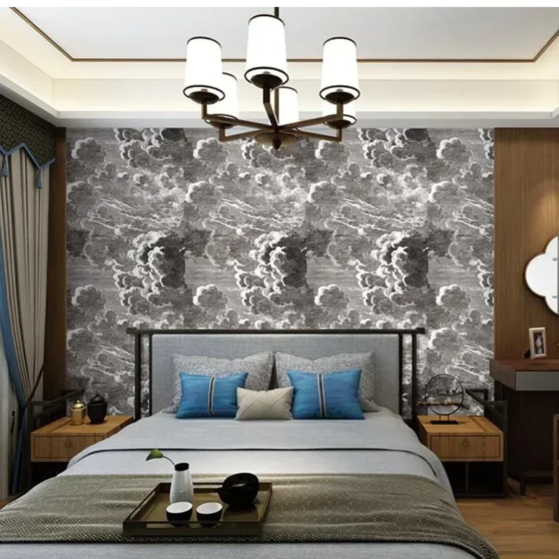 Nordic Style Cloud Wallpaper Modern Abstract Cloud Wallpaper Living Room Bedroom Sofa Tv Background Wallpaper Papel De Parede