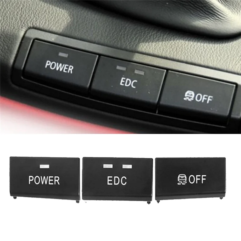 Portable Car Center Console Switch Button Multifunction Switch ESP EDC POWER Button 61317841136 For BMW 3 Series M3 E90 E92 E93