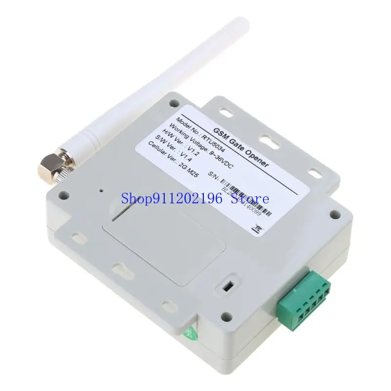 P82A GSM 2G RTU5034 Không Dây Nhà Để Xe Cửa Mở Cổng Điều Khiển Từ Xa Cuộc Gọi Miễn Phí Chuyển Đổi Đơn Vị Hỗ Trợ 200 Người Dùng