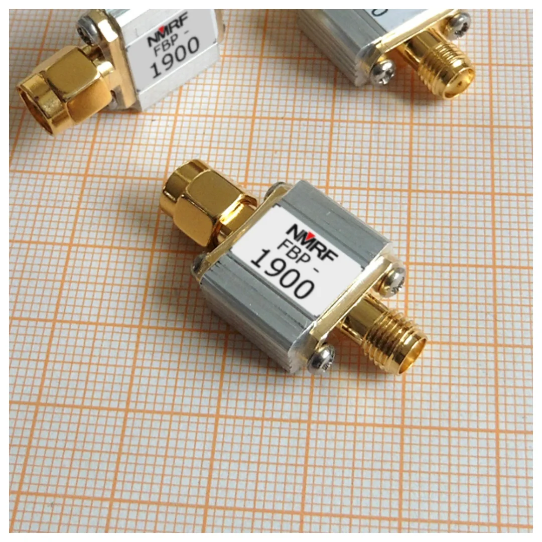 1900MHz RF Coaxial Bandpass Filter, SMA Interface