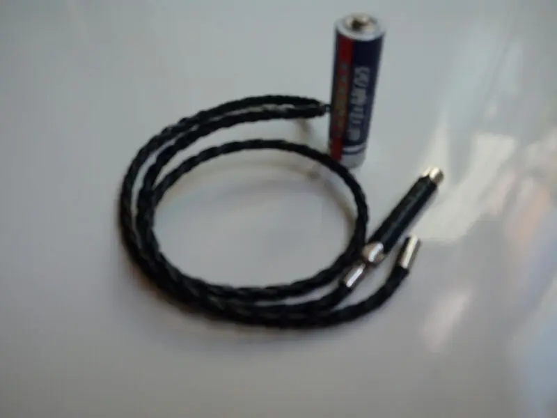 Custom DIY 1/6th Black PU Leather Whip For 12\