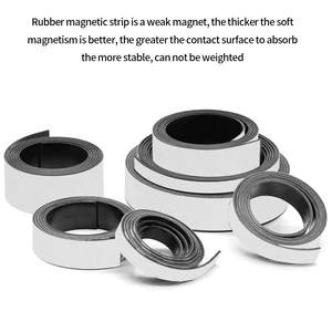 1 Meter Magnetband Autoesiva Magnetband aus starkem Magnetstreifen flexibel für Kühlschrankfoto -Poster 39,37 Zoll 6 Hauptverkaufsklimaanlagen - №1