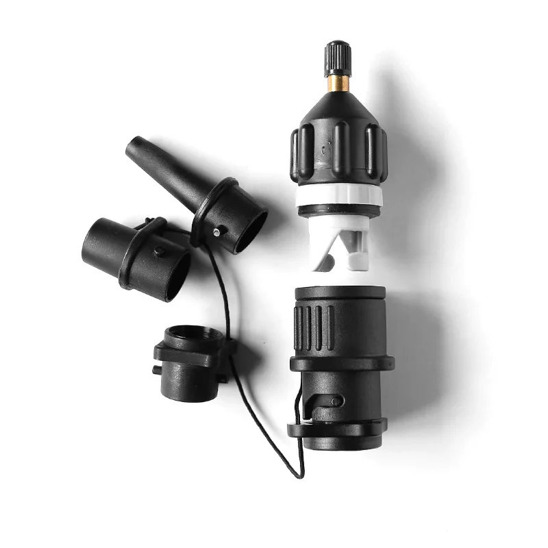 

Air Valve Adaptor for Kayak SUP Paddle Board Air Nozzle Wear-Resistant Rowing Boat Inflatable Pump Connector Dustproof Adapter