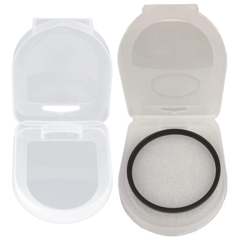 Camera Protective Lens Filter Case Cover Water Resistant & Dustproof,Camera Filter Pouches Electronic Contact Protector