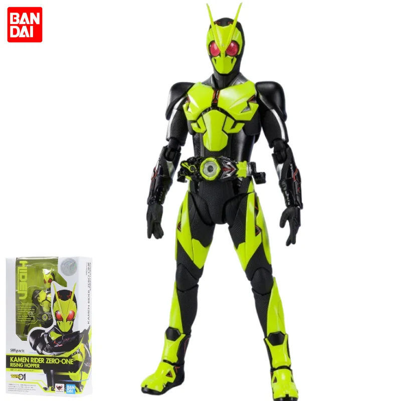 

In Stock Bandai SHF Kamen Rider 01 ZERO ONE Hiden Aruto Shining Hopper Collection Series Model Cartoon Character Anime Cartoon