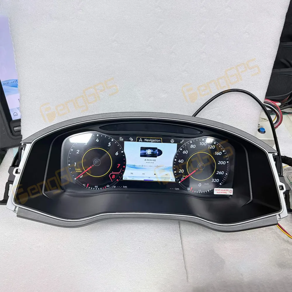 

Car LCD Dashboard For Volkswagen Passat 2016-2018 Digital Cluster Instrument Panel Cockpit Multifunctional Speedometer