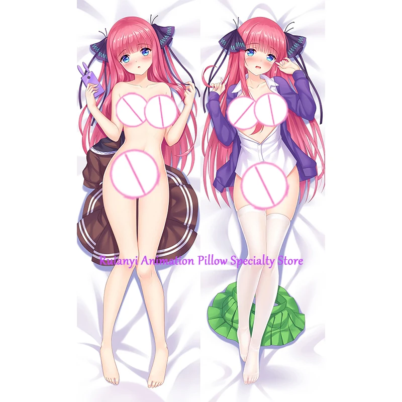 

Dakimakura Anime Nino Nakano Double-sided Print Life-size Body Game Pillow Cover Bedding Gifts