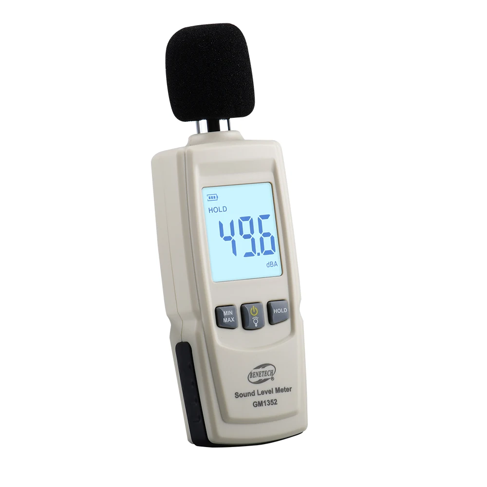30~130 DBA Digital Sound Level Meter Noise Tester Sonometer Sound Frequency Professional Smart Sensor Decibel Monitor