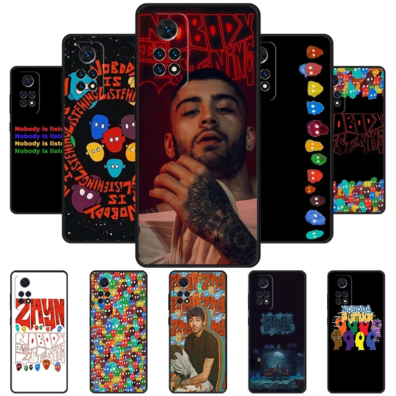 Nobody Is Listening Z-ZAYN Phone Case For Redmi Note 11 EPro 11S 10T 9S Promax 8 Pro Xiaomi Mi 11 12X 12S Ultra Cover