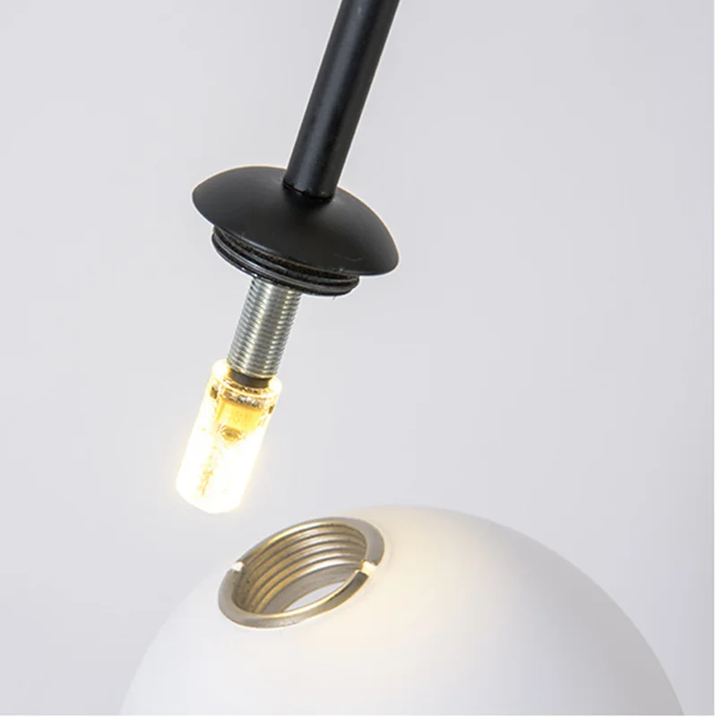 Modern Glass Ball Pendant Lighting For Bedroom/Hotel Nordic Gold Pendant Lamp /Hanging Lights Art Deco Pendant Lamp Home Indoor image 6