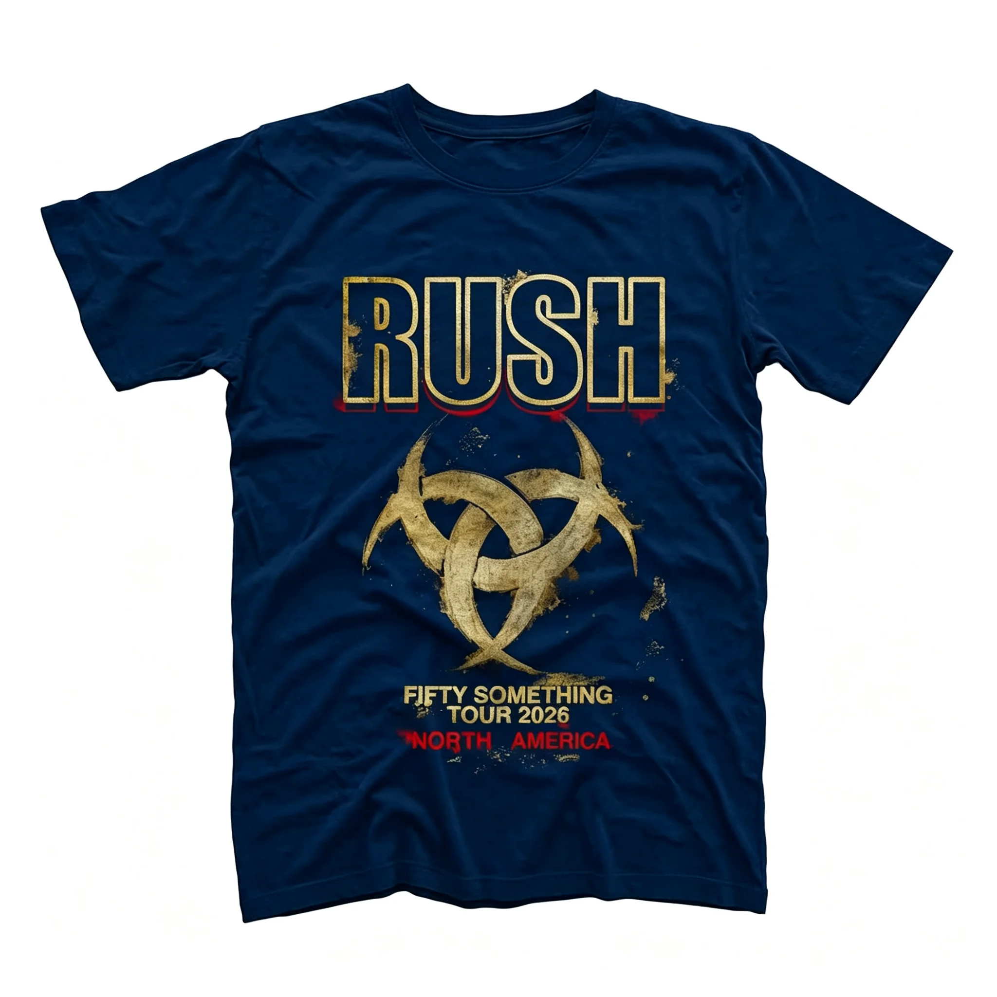 2026 Trinity Symbol Rush Progressive Rock Band Tour  Graphic Short Sleeve T‑Shirt For Kids Adults Rock Music Fan Crew Neck Tee