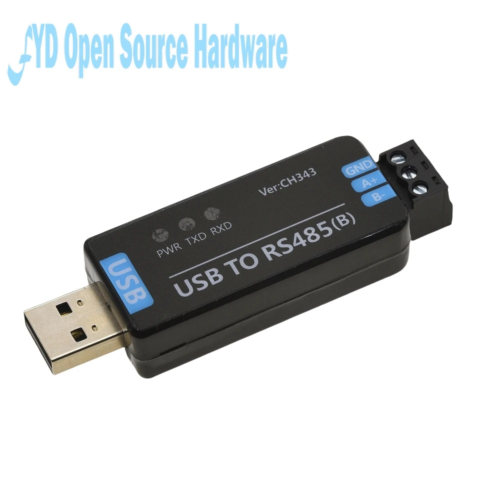 USB من الدرجة الصناعية إلى RS485 محول المنفذ التسلسلي RS485 وحدة الاتصالات FT232RNL/CH343G
