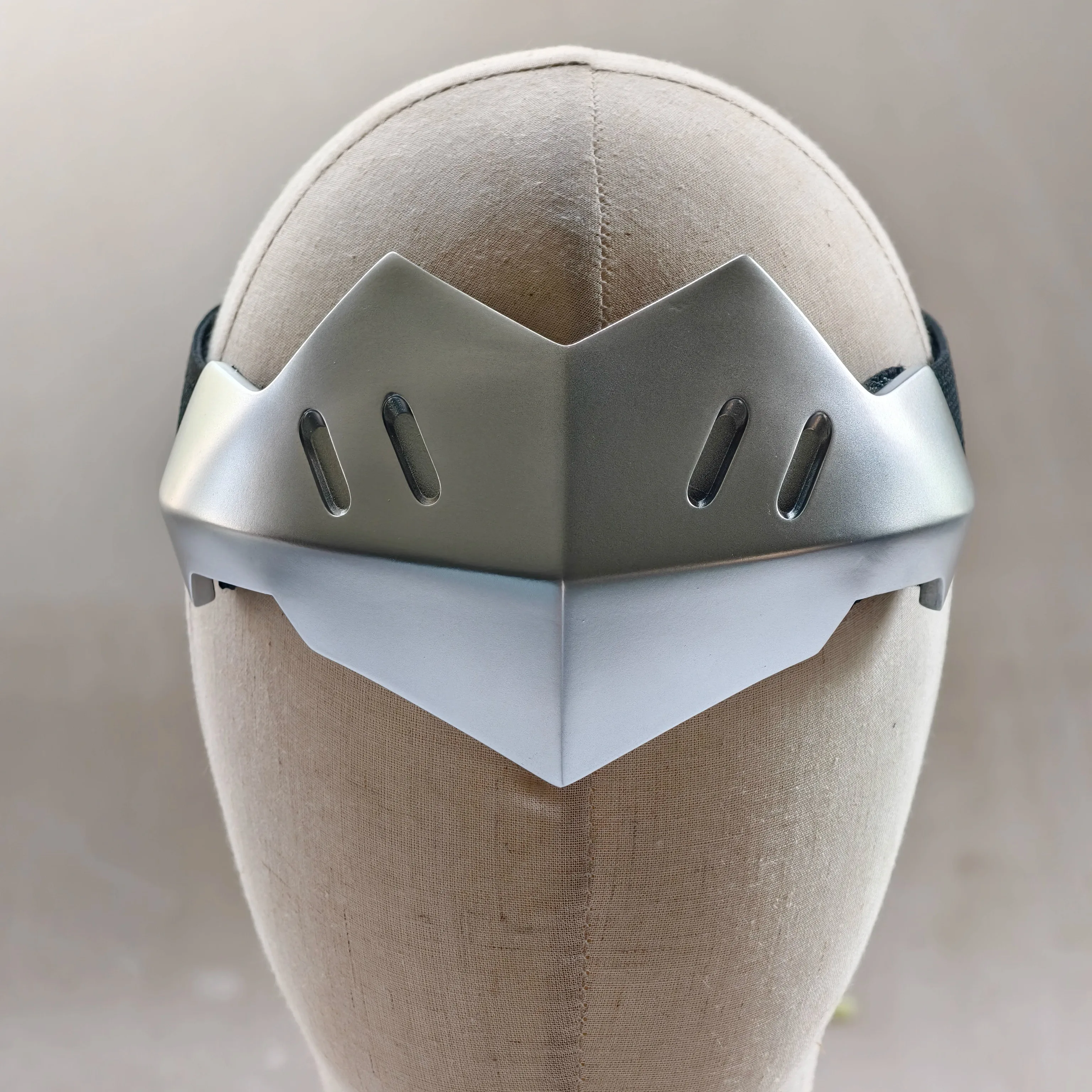 Overwatch Genji Sparrow Fascia per capelli Maschera cosplay Copertura per il viso OW Costume Prop