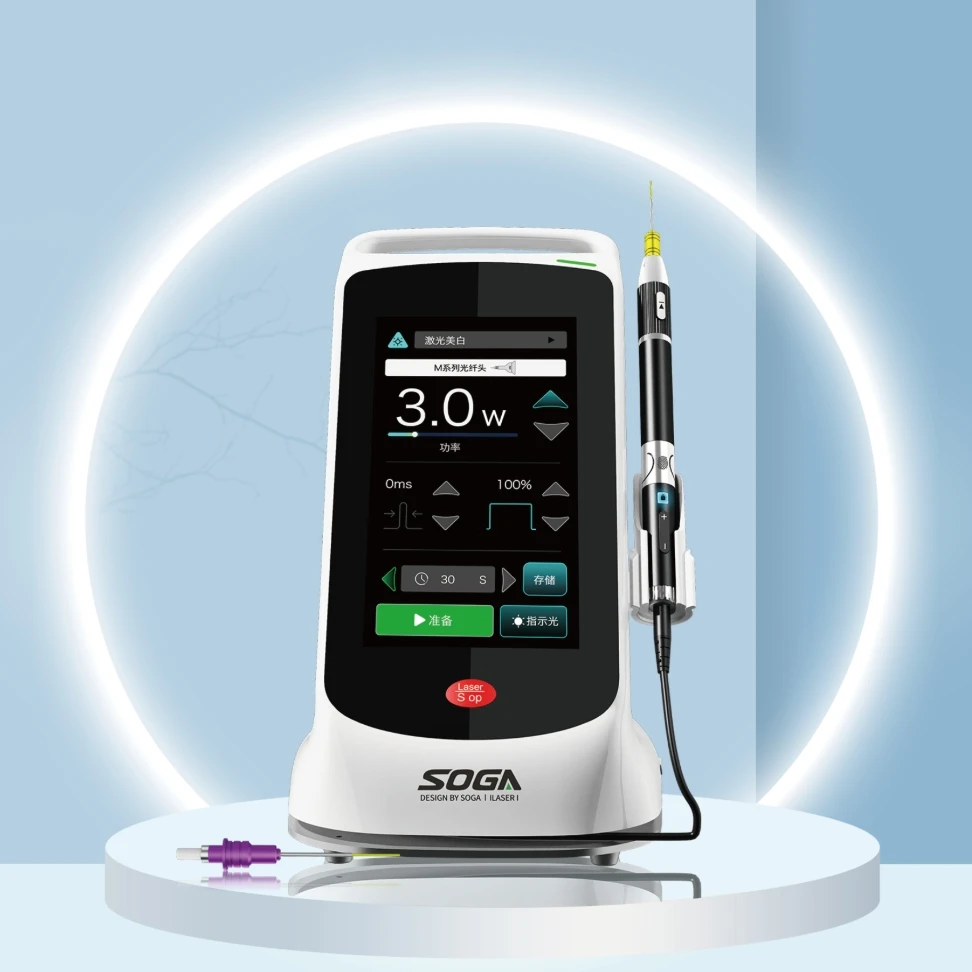 New Product Dental Equipment SOGA-ILASER I Oral Semiconductor Laser Therapy Device With OLED Display Screen