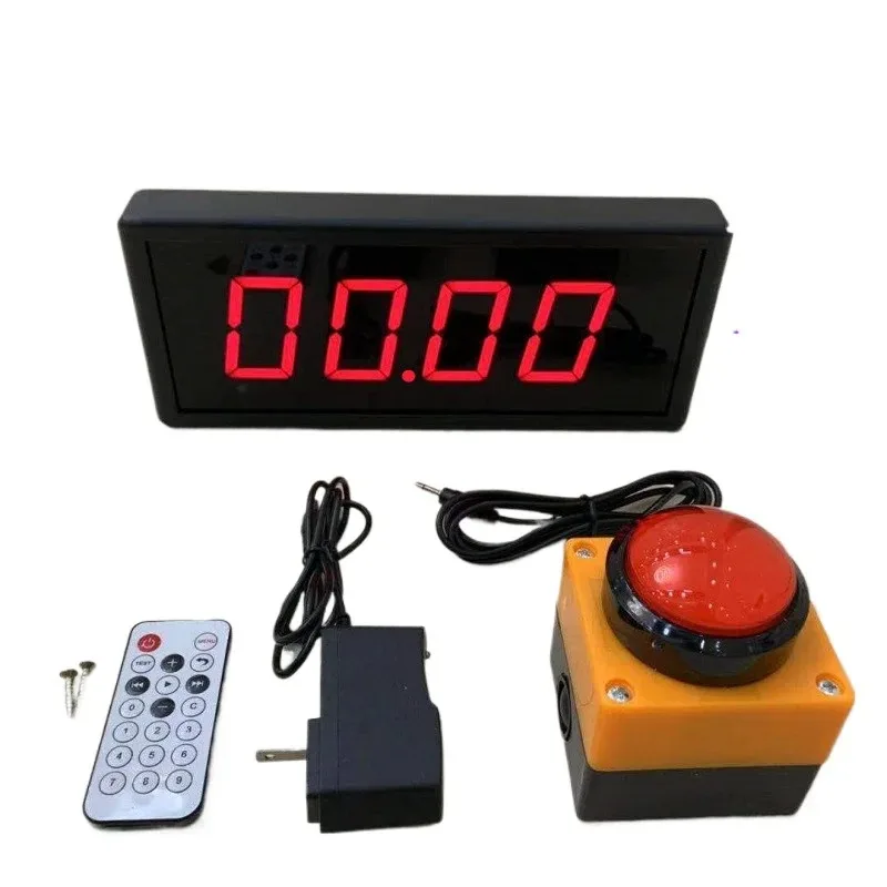 Competition Timer LED Digital Display, Plug in Model,Training Speech, Dedicated Timing, Stopwatch Counter