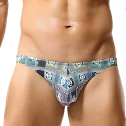 Seobean Bikini Underwear Men Briefs Sexy Low Waist Male Swimwear Swimsuit Man Mens Swim Briefs Beach Bathing Suit Swimming Trunk