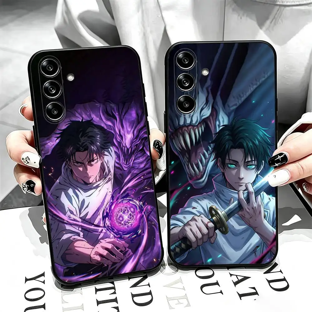 Yuta Okkotsu  Jujutsu Kaisen Phone Case Black Silicone Soft For Samsung Galaxy A73,A72,A71,A70,A53,A52,A51