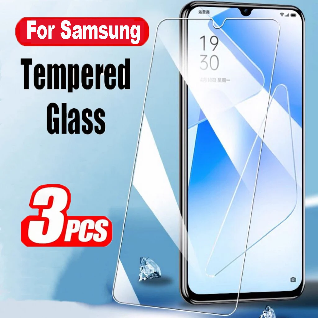 

Tempered Glass For Samsung A30 A40 A21S A31 A41 A51 A71 A22 A42 A52S A23 A53 A73 A14 A34 A54 S21FE S22 S23 Plus Screen Protector