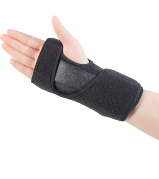 

Браслеты для реабилитации, снаряжение для упражнений с растяженной шиной для фиксации перелома запястья, мужские и женские руки