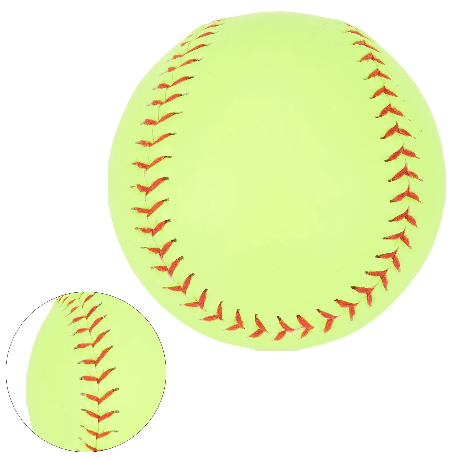 Training Ball Softball Cork Official Size Weight Sports Practice Unmarked Training Ball Optimal Performance Accuracy