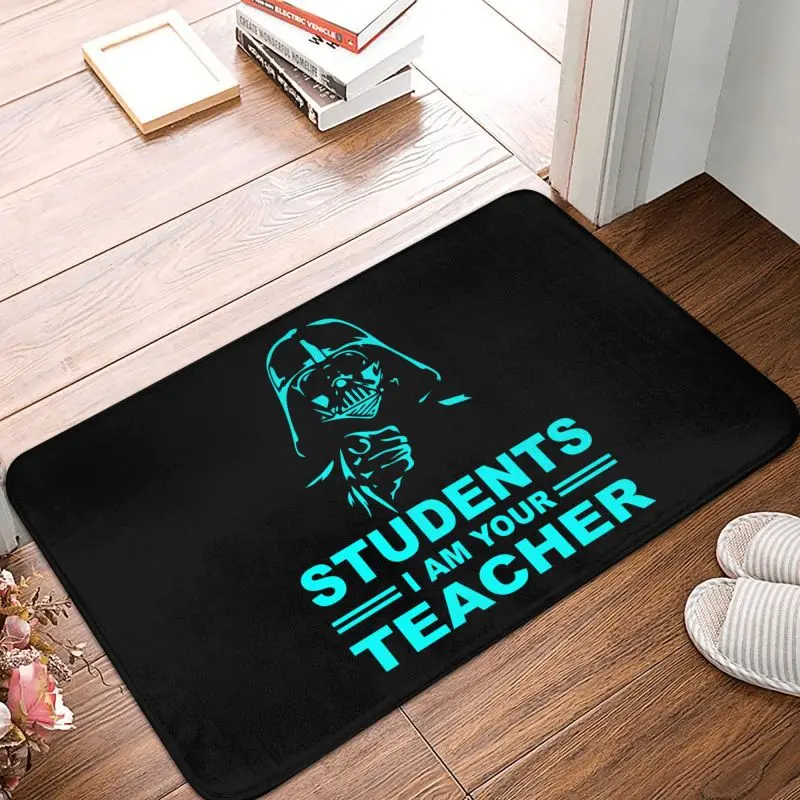 Custom Geek Math Doormat Non-Slip Entrance Bath Kitchen Floor Door Mats Students I am your Teacher Toilet Rug Carpet Footpad