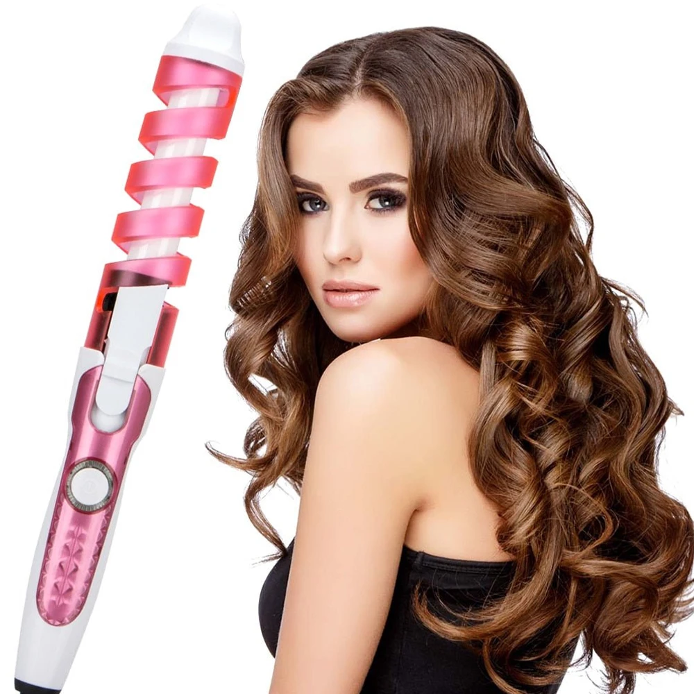 Modelador de Cachos Profissional com Aquecimento Rápido, Cacheador de Ondas para Cabelo, Design Ergonômico e Seguro