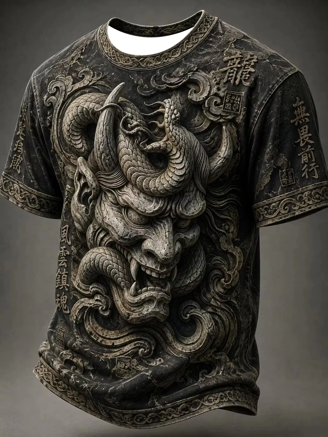 2027 Summer Men's New Football Training Suit - Japanese Samurai Series 3D Printed Sports Quick-Drying T-Shirt for Family Use