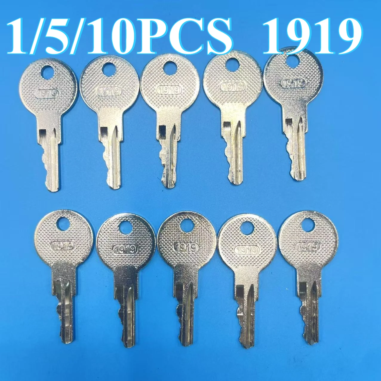 Chave de ignição 1/5/10pcs 1919 17063G1 17063-G1 Compatível com carrinhos de golfe elétricos a gás EZGO Caminhão Tuff XT300 500 800