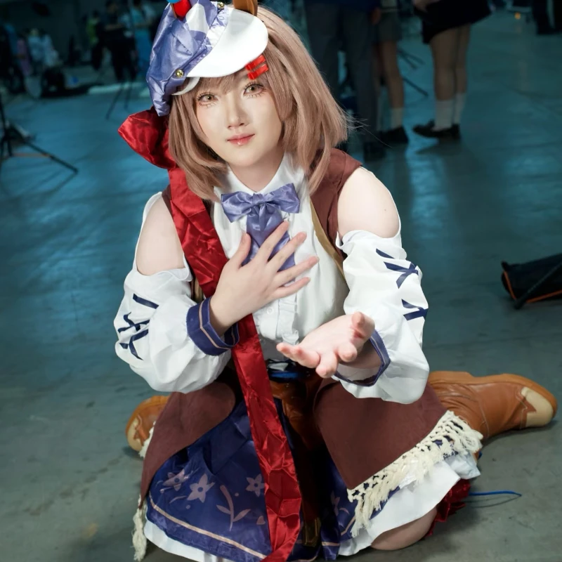 أزياء Matikanetannhauser Uma Musume أنيمي سباق الملكة التأثيرية أزياء ديربي الجميلة لعب الأدوار موافرات الهالوين للنساء والفتيات