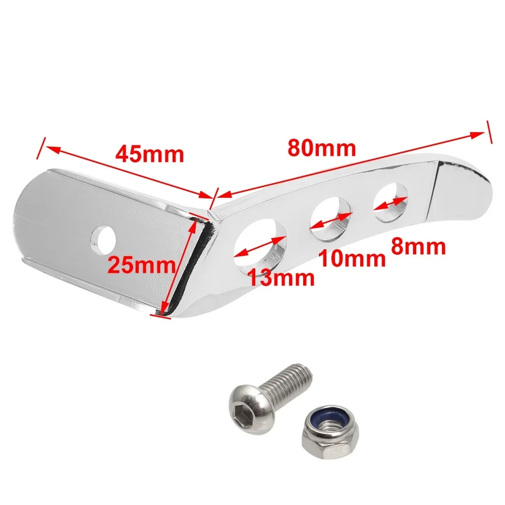 Motorcycle Side Stand Enlarger Plate Foot Extender Kickstand Support For Harley Touring Road King Street Electra Glide 1991-2021 view 6