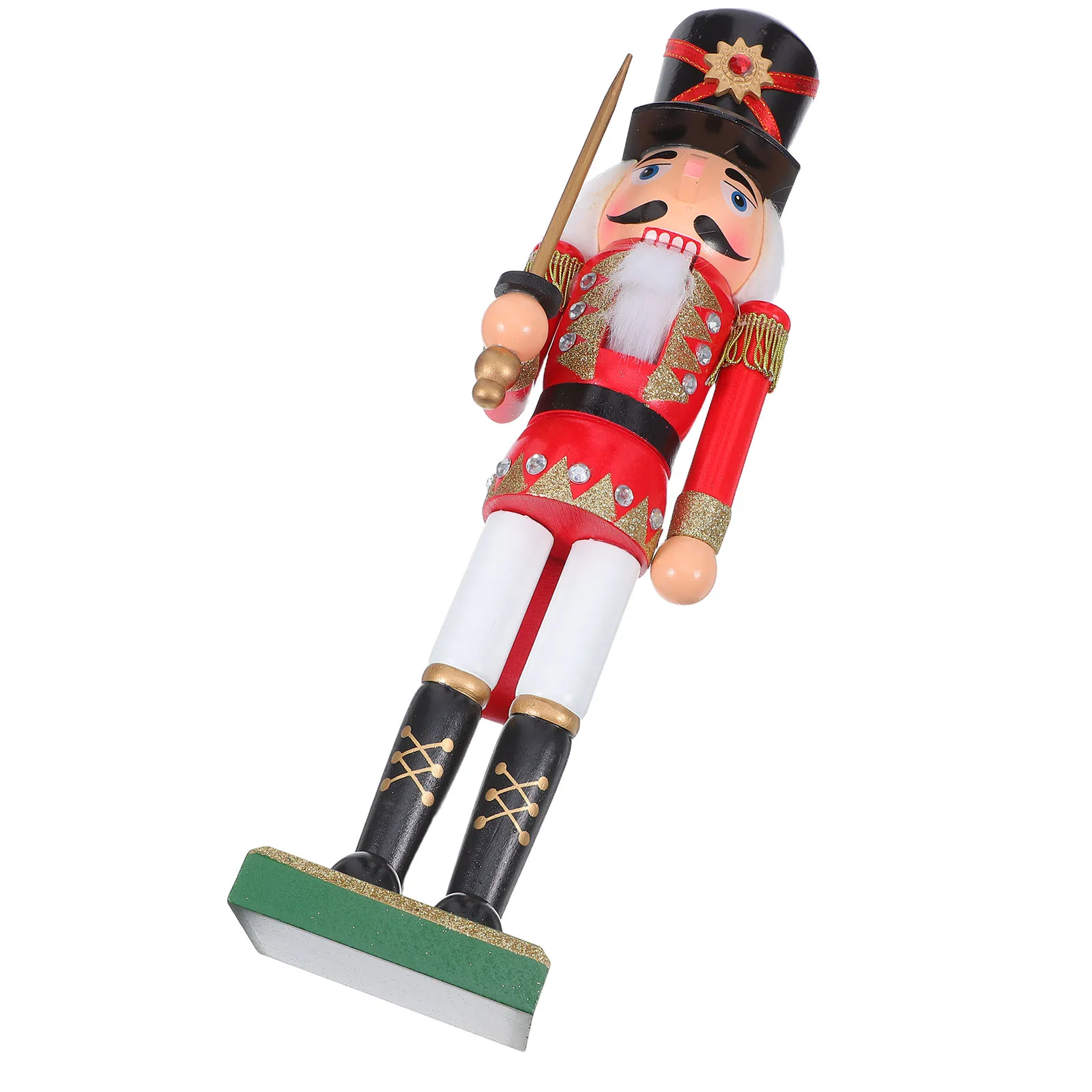 

Nutcracker Decorations Christmas Table Centerpiece Wooden Soldier Ornaments Holiday Traditional Hand Painted
