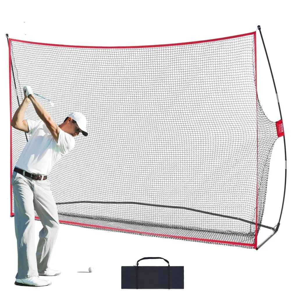 

108X7FT GOLF PRACTICE Hitting Net Indoor Home Golf Hitting Training Net