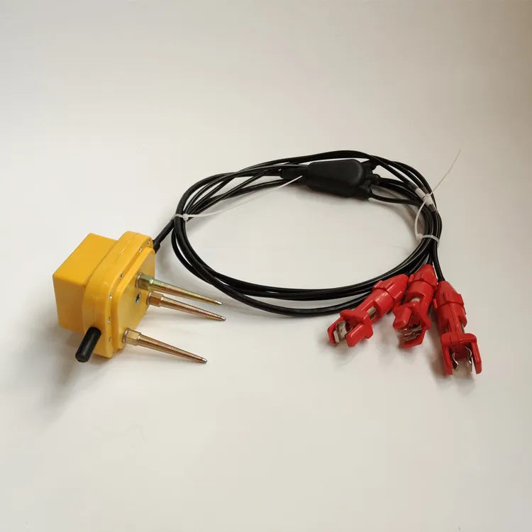 Factory Direct 3C Geophone 4.5Hz With 3 Pcs Split Spring Clip Connector Triaxial Geophone 3D Geophone 4.5 Hz