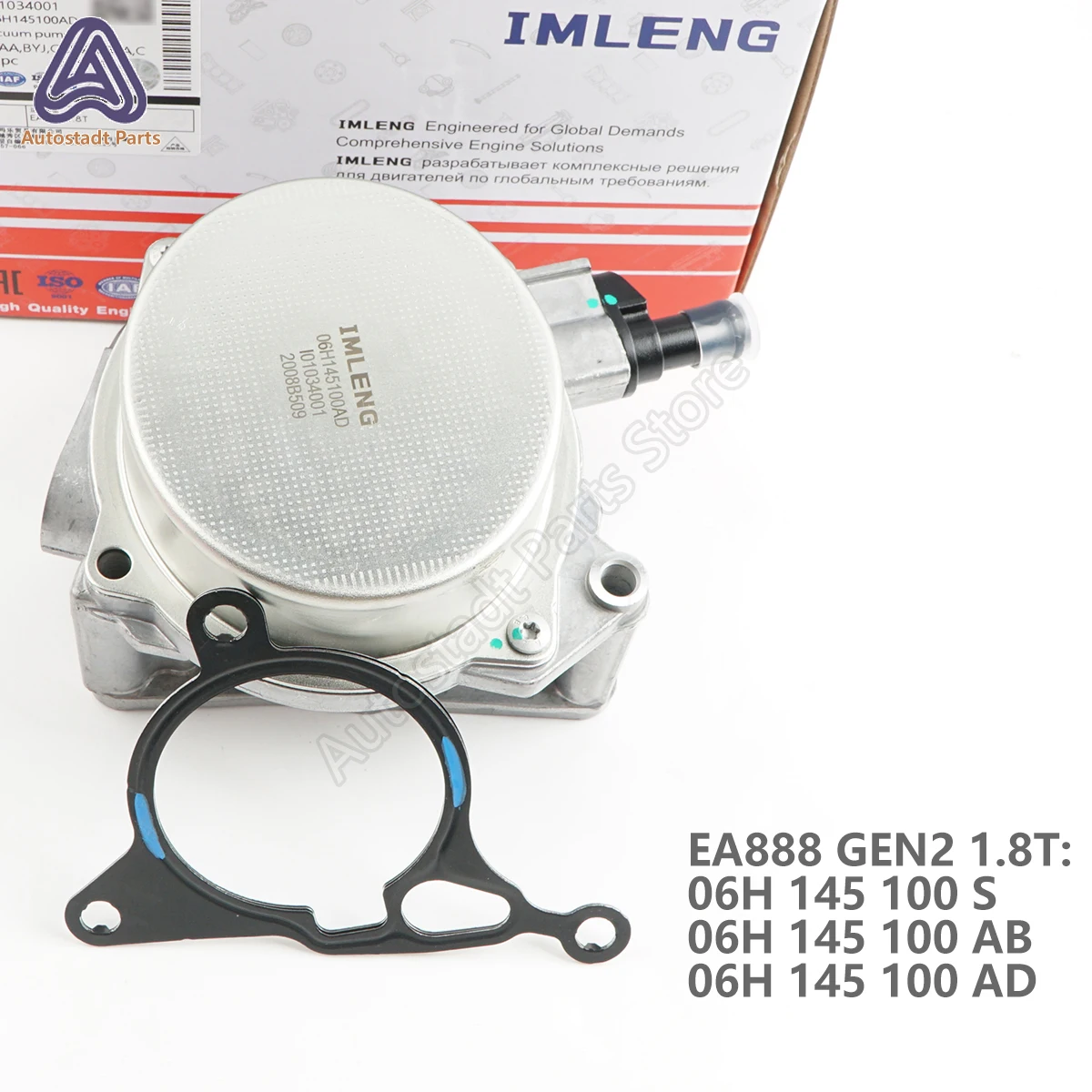

Brake Booster Vacuum Pump 06H145100AD 06H145100S 06J145100P 06J145100AB For Audi A4 A5 A6 A8 TT Q5 VW Jetta Passat CC Golf Tigua