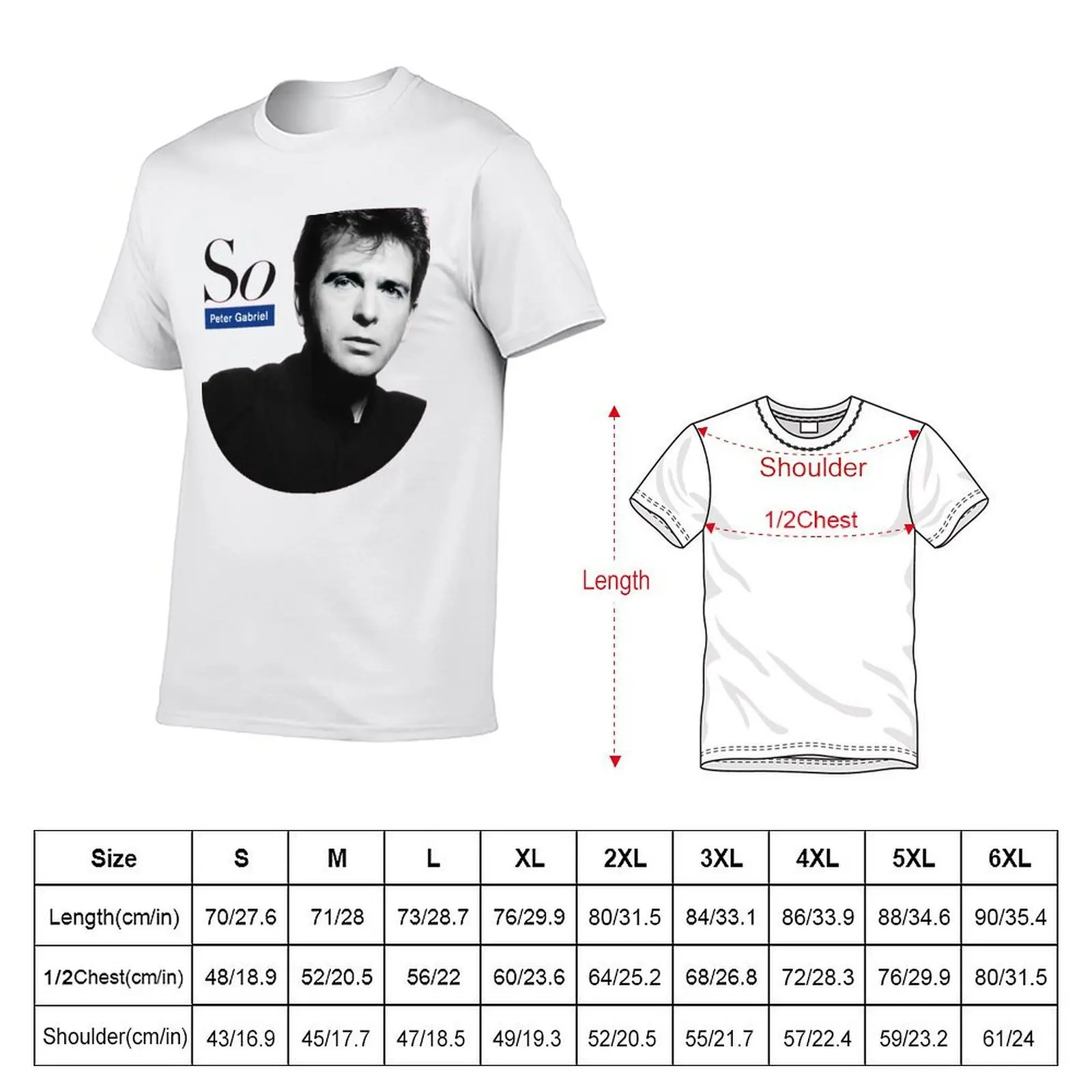 بيتر غابرييل سو غطاء تي شيرت تي شيرت للرجل أنيمي التي شيرت تي شيرت مصمم تي شيرت #2