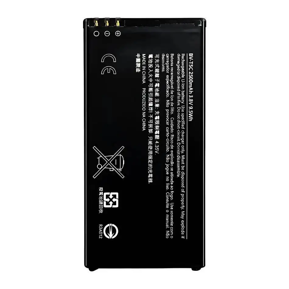 Battery BV-T5C BL-4UL For Nokia Lumia 640 XL 225 330 730 735 738 950 RM-1109 RM-1113 RM-1072 RM-1073 RM-1077 BV T5C/T5A/T5E/T4B