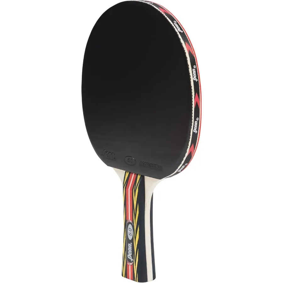 Raqueta de tenis de mesa profesional 5,0, paleta de alto rendimiento para juegos de entrenamiento de torneos